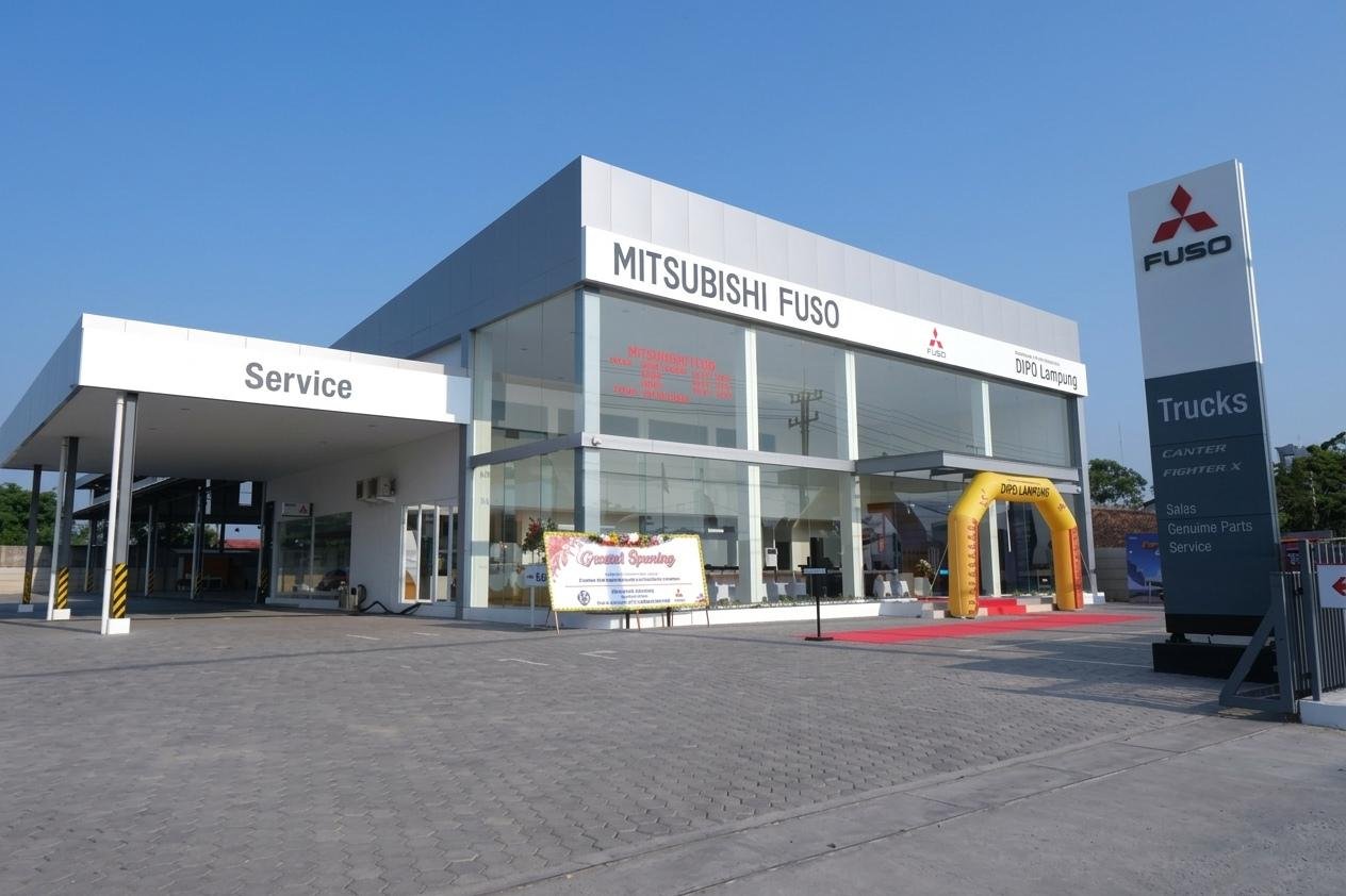 Mitsubishi Fuso Tambah Diler di Lampung, Siapkan Layanan Servis untuk Armada Logistik